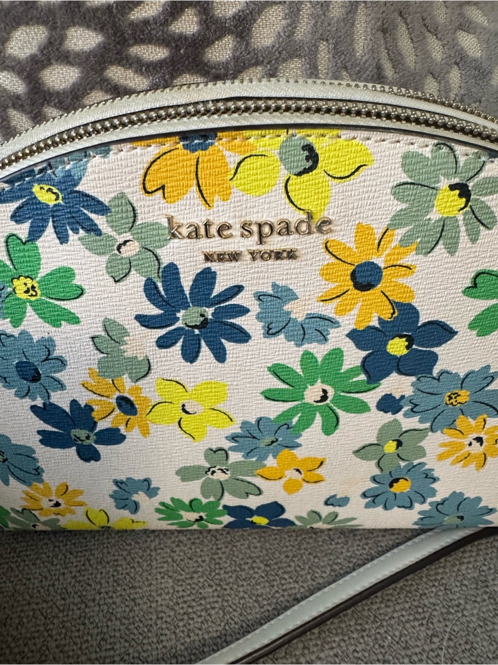 kate spade Floral Crossbody Bag — Blue, Green, Yellow, Cream